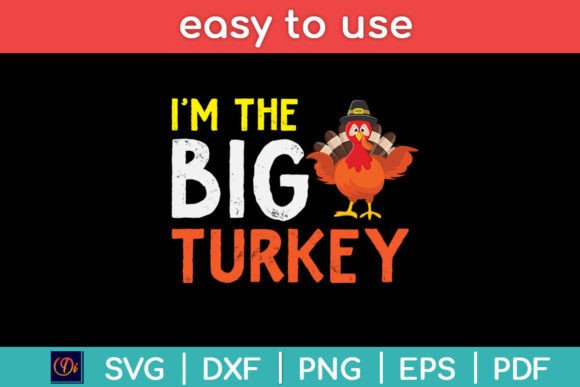 Big Turkey Cute Thanksgiving Family Mom Design Review