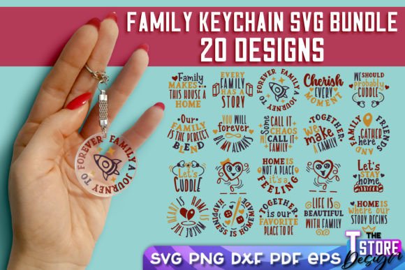 Family Keychain SVG Bundle: An Embroidery Review