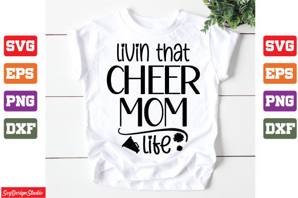 Livi n That Cheer Mom Life SVG Review