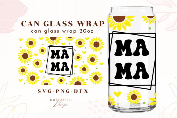 Mama Sunflower Libbey Glass: An Embroidery Review