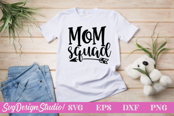 Mom Squad SVG Cut File: An Embroidery Designer’s Review