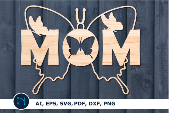 Mothers Day SVG: Mom Sign Butterfly Review