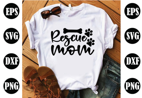 Rescue Mom Dog SVG: A Designer’s Stitch Test