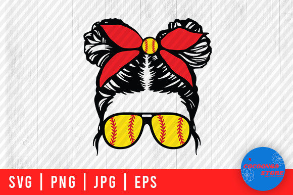 Softball Daughter and Mom Life SVG Review