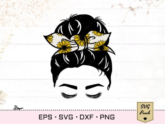 Sunflower Messy Bun SVG: An Embroidery Review